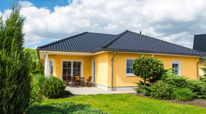 Experience the elegance of a prefab house Europe with a fast construction time.