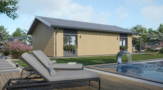 Explore a modern prefab home designed for efficiency, affordability, and modern living.